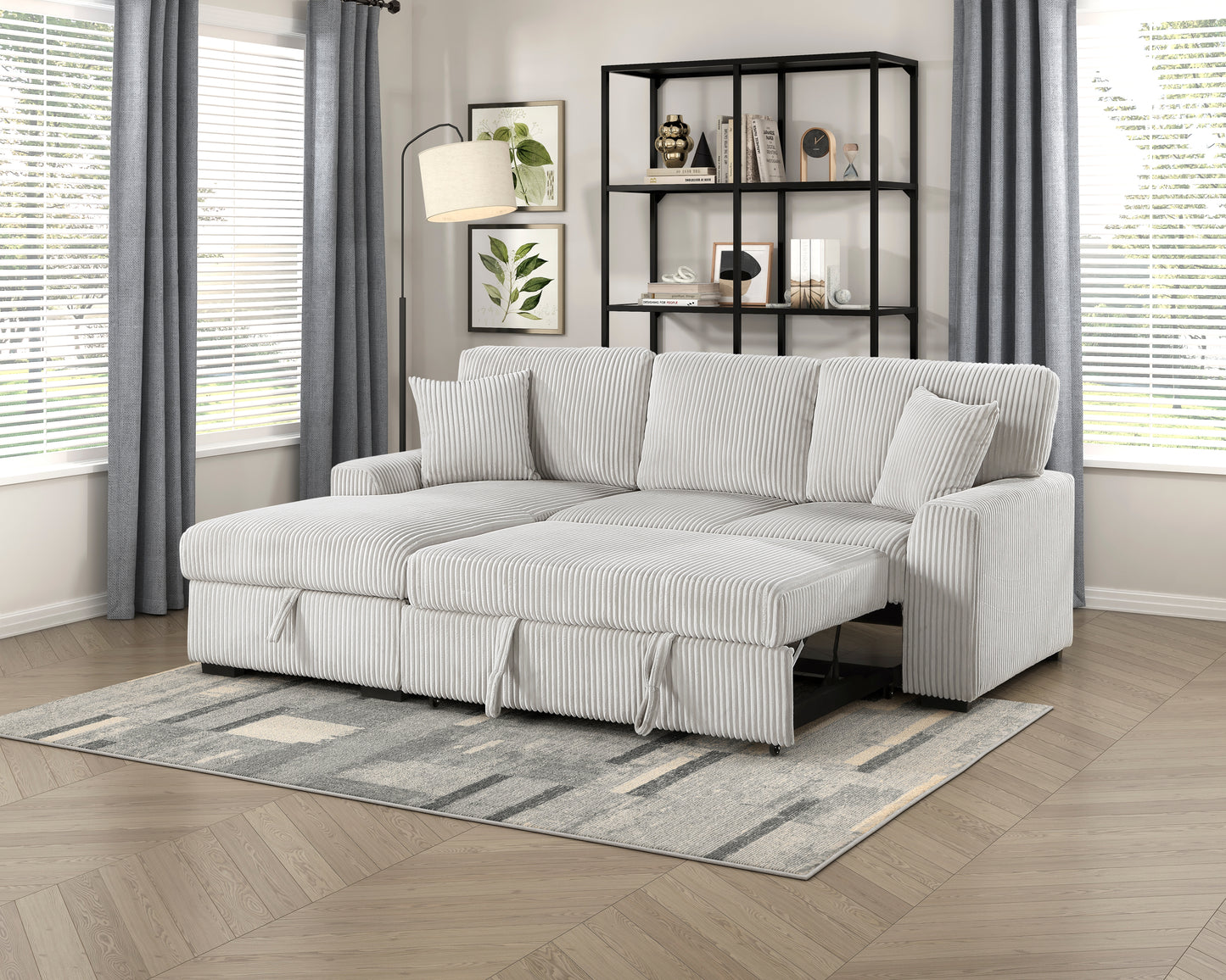 9633MNB*2LC2R - (2)2-Piece Sectional with Left Chaise