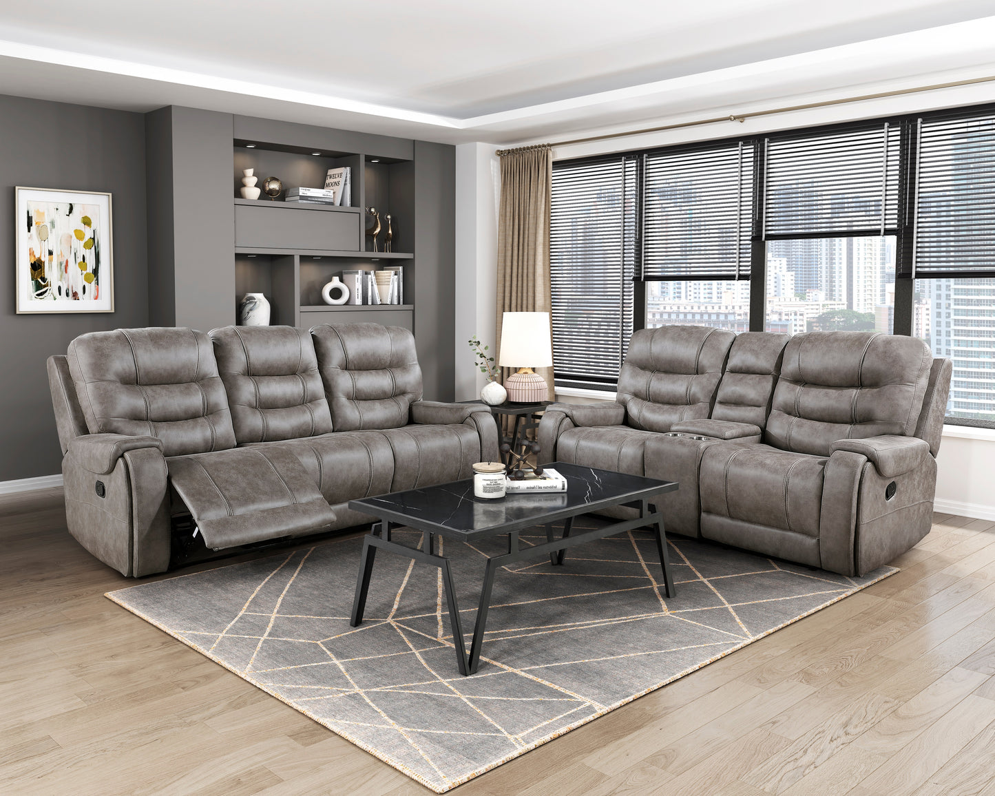 9634GBR-3 - Double Reclining Sofa