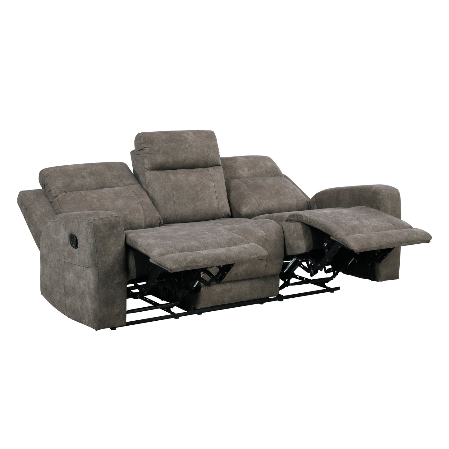9635BR*2 - 2pc Set: Sofa, Love