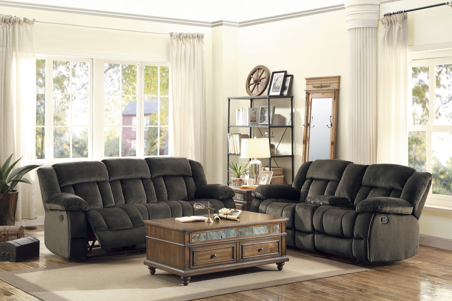 9636-3 - Double Reclining Sofa