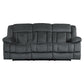 9636CC*2 - 2pc Set: Sofa, Love