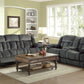 9636CC-2 - Double Glider Reclining Love Seat with Center Console