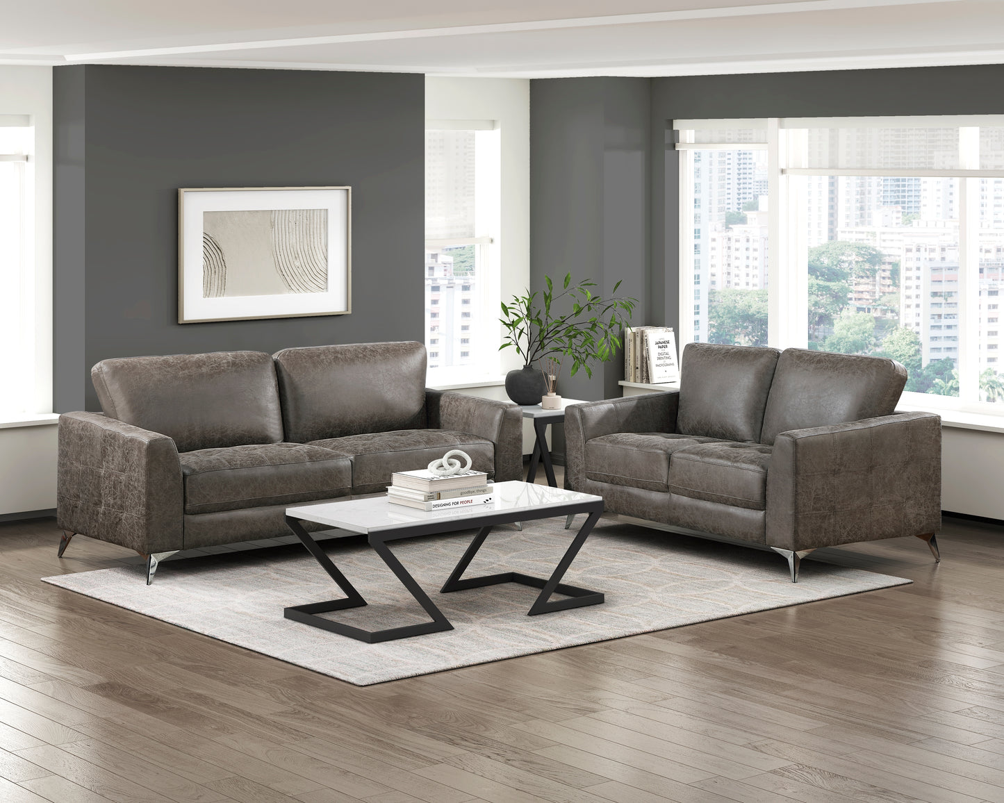 9637BRG-2 - Love Seat