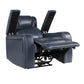 9640BU-1PWH - Power Reclining Chair with Power Headrest and Storage Arms