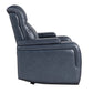 9640BU-1PWH - Power Reclining Chair with Power Headrest and Storage Arms