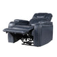 9640BU-1PWH - Power Reclining Chair with Power Headrest and Storage Arms