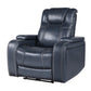 9640BU-1PWH - Power Reclining Chair with Power Headrest and Storage Arms