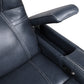 9640BU-3PWH - Power Double Reclining Sofa with Power Headrests and Storage Arms