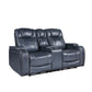 9640BU*2PWH - 2pc Set: Sofa, Love (Power)