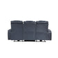 9640BU*2PWH - 2pc Set: Sofa, Love (Power)