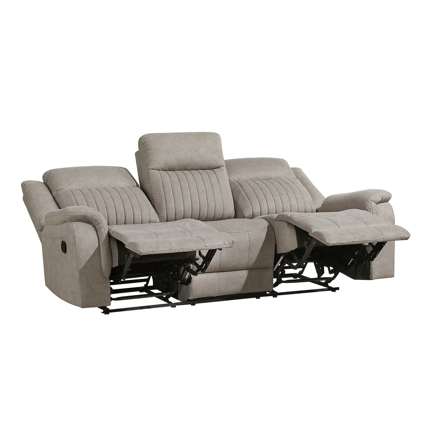 9646DV-3 - Double Reclining Sofa, Dove