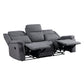 9646GY-3 - Double Reclining Sofa