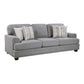 9648GY*2 - 2pc Set: Sofa, Love