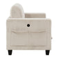 9650BE-2* - (2)Love Seat with Storage, Storage Pouches and Charging Ports