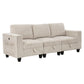 9650BE-3* - (3)Sofa with Storage, Storage Pouches and Charging Ports