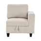 9650BE-2* - (2)Love Seat with Storage, Storage Pouches and Charging Ports