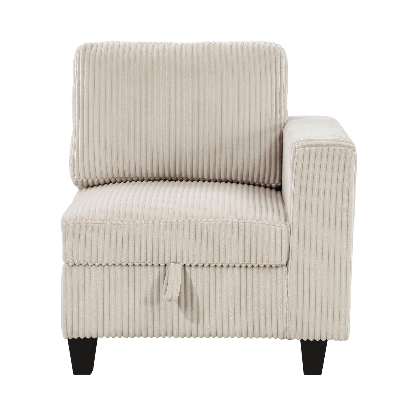 9650BE-2* - (2)Love Seat with Storage, Storage Pouches and Charging Ports