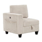 9650BE-2* - (2)Love Seat with Storage, Storage Pouches and Charging Ports