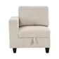 9650BE-2* - (2)Love Seat with Storage, Storage Pouches and Charging Ports