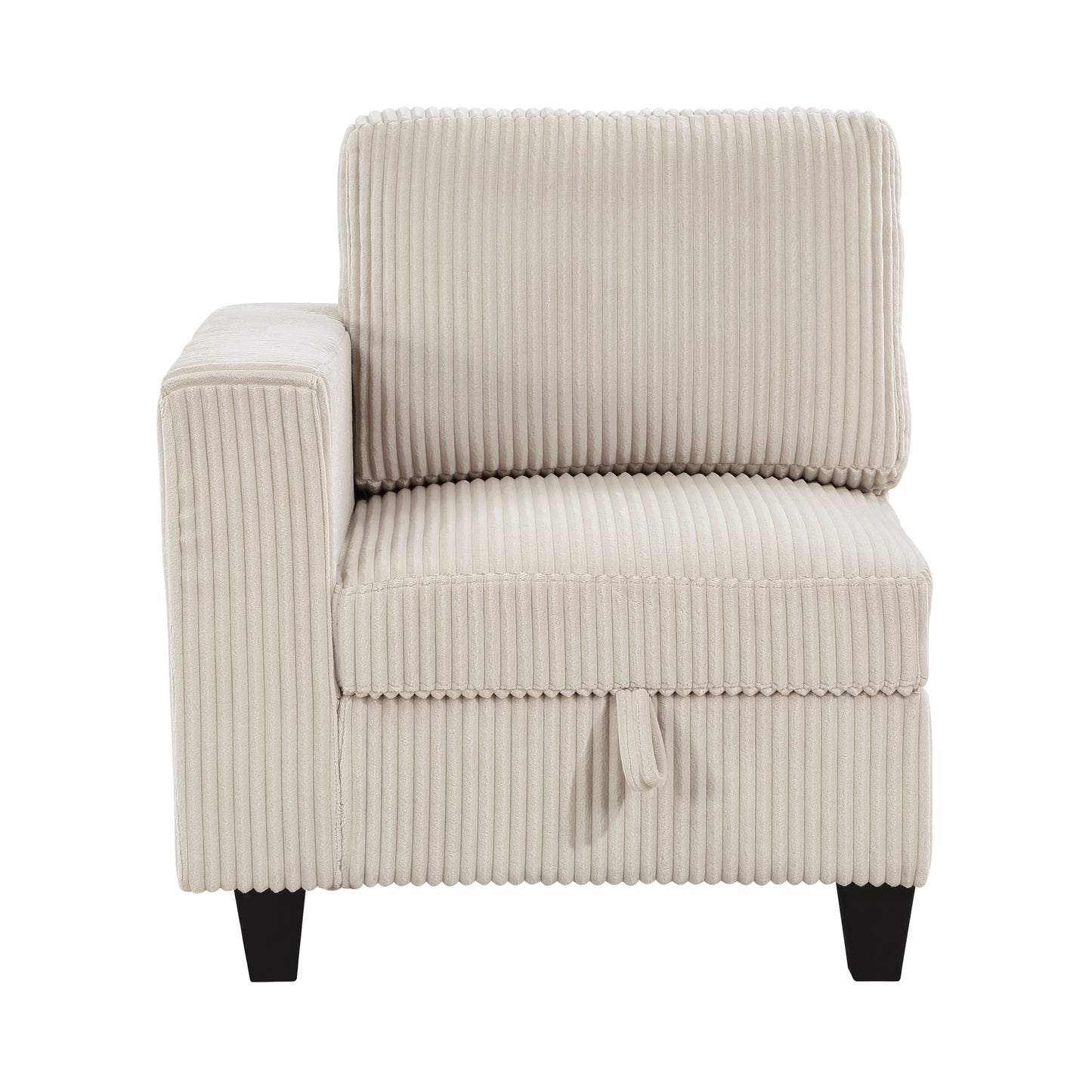 9650BE-2* - (2)Love Seat with Storage, Storage Pouches and Charging Ports