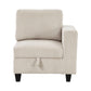 9650BE*5SC - (5)5-Piece Sectional with Storage, Storage Pouches and Charging Ports