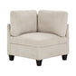 9650BE*7SC - (7)7-Piece Sectional with Storage, Storage Pouches and Charging Ports