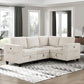 9650BE*4SC - (4)4-Piece Sectional with Storage, Storage Pouches and Charging Ports