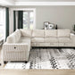 9650BE*7SC - (7)7-Piece Sectional with Storage, Storage Pouches and Charging Ports