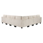 9650BE*7SC - (7)7-Piece Sectional with Storage, Storage Pouches and Charging Ports