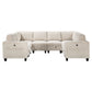 9650BE*8SC - (8)8-Piece Sectional with Storage, Storage Pouches and Charging Ports