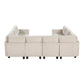 9650BE*8SC - (8)8-Piece Sectional with Storage, Storage Pouches and Charging Ports