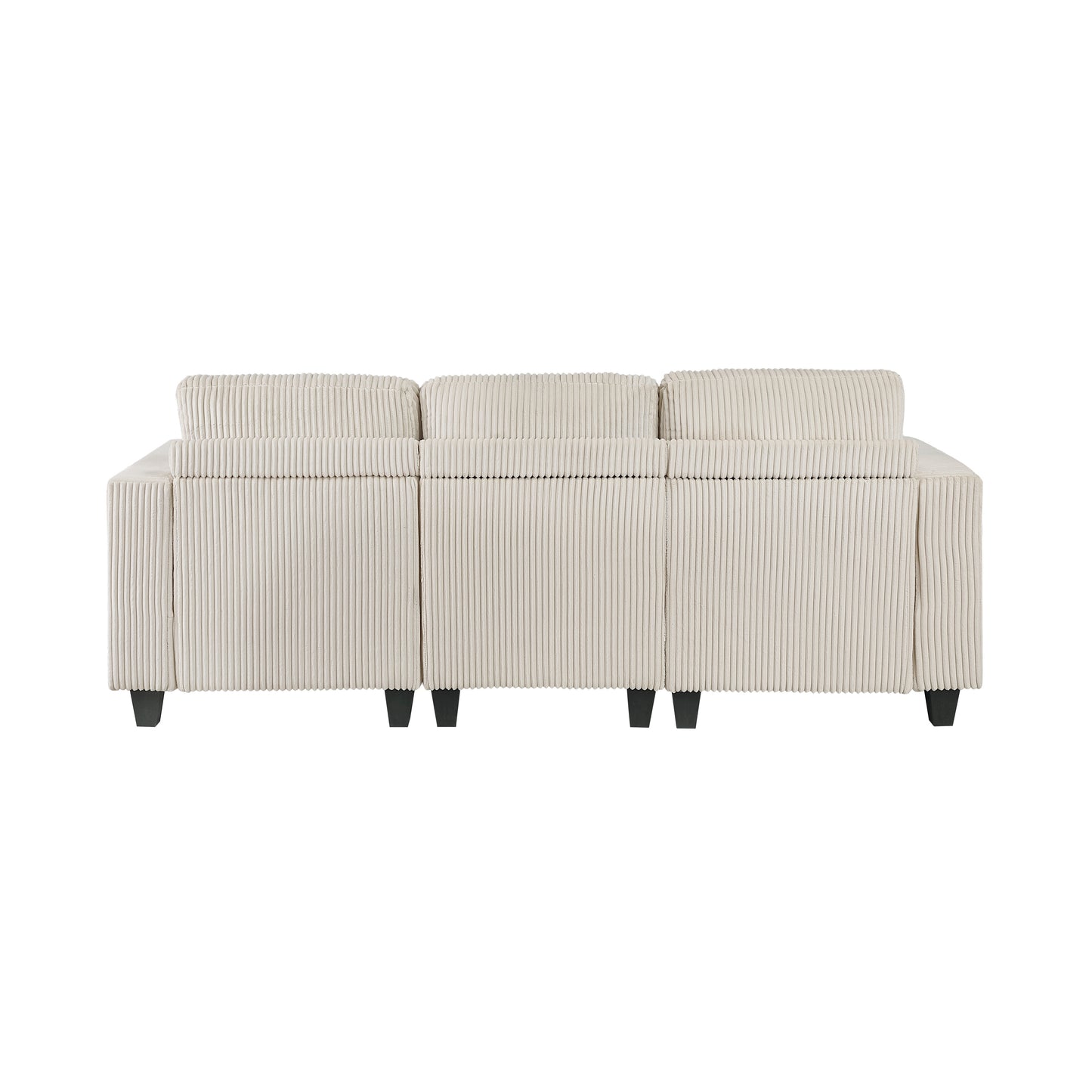 9650NBE-3* - (3)Sofa with Storage, Storage Pouches and Charging Ports