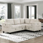 9650NBE*4SC - (4)4-Piece Sectional with Storage, Storage Pouches and Charging Ports
