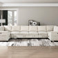 9650NBE*8SC - (8)8-Piece Sectional with Storage, Storage Pouches and Charging Ports