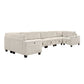 9650NBE*8SC - (8)8-Piece Sectional with Storage, Storage Pouches and Charging Ports