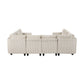 9650NBE*8SC - (8)8-Piece Sectional with Storage, Storage Pouches and Charging Ports