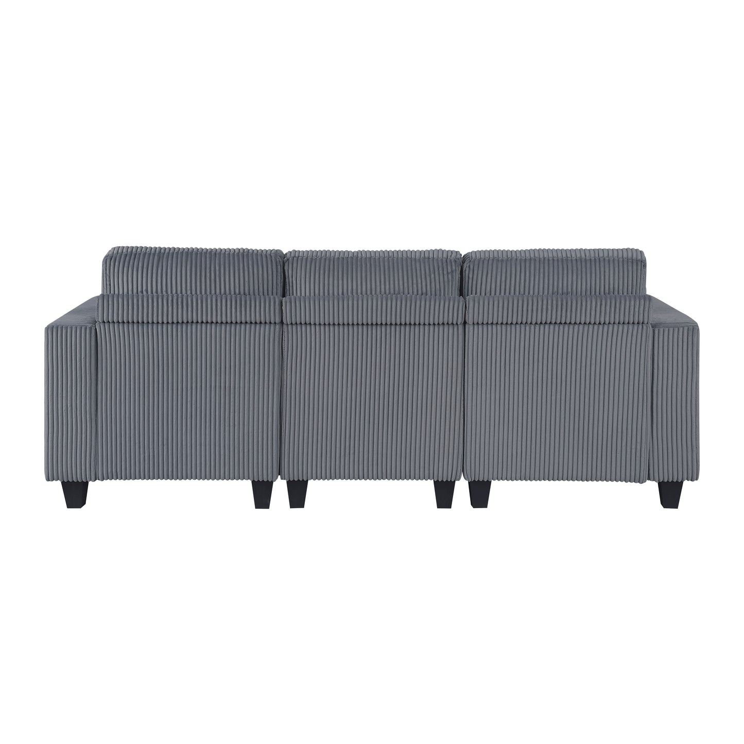 9650NDG-3* - (3)Sofa with Storage, Storage Pouches and Charging Ports