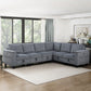 9650NDG*6SC - (6)6-Piece Sectional with Storage, Storage Pouches and Charging Ports