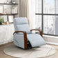 9659GRY-1 - Swivel Glider Reclining Chair