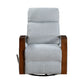 9659GRY-1 - Swivel Glider Reclining Chair