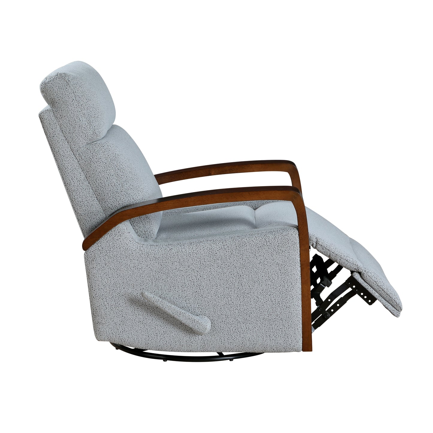 9659GRY-1 - Swivel Glider Reclining Chair