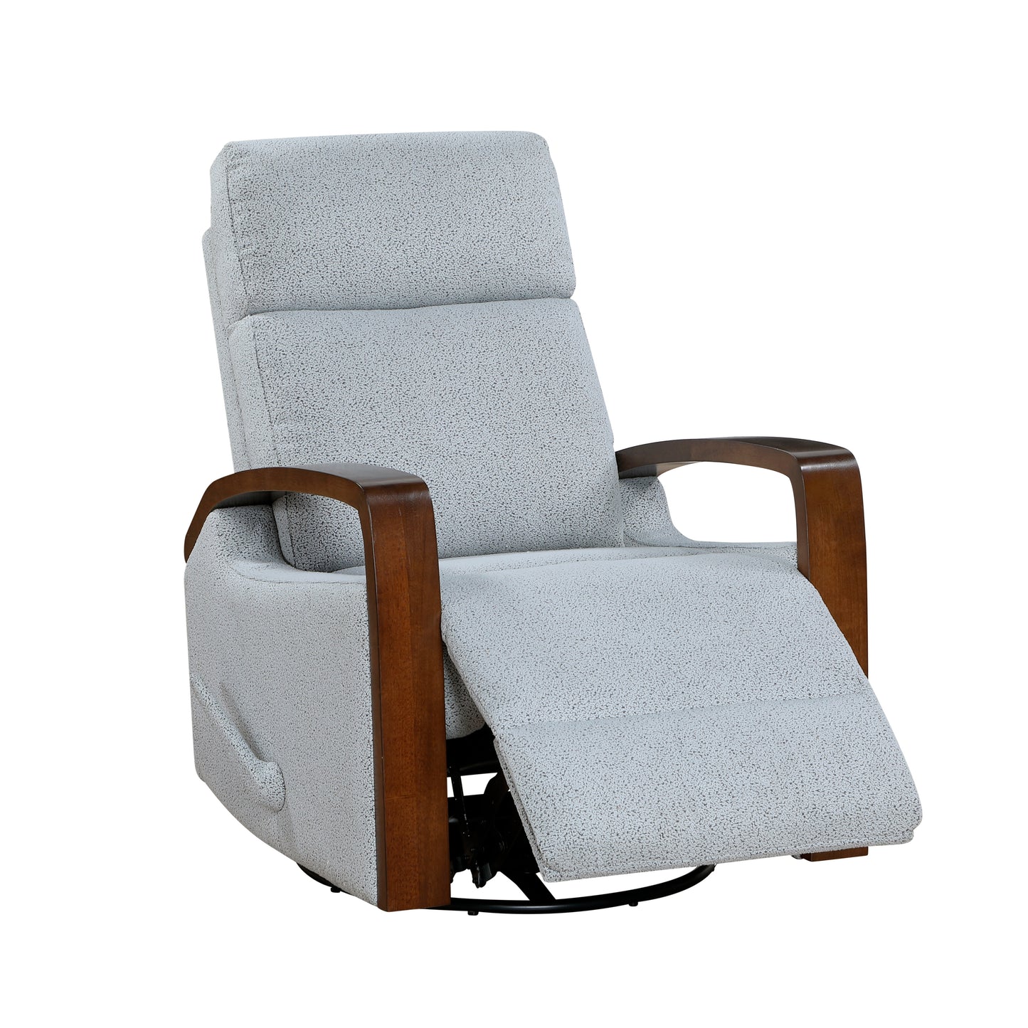 9659GRY-1 - Swivel Glider Reclining Chair