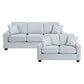 9660GY*2 - 2pc Set: Sofa, Love