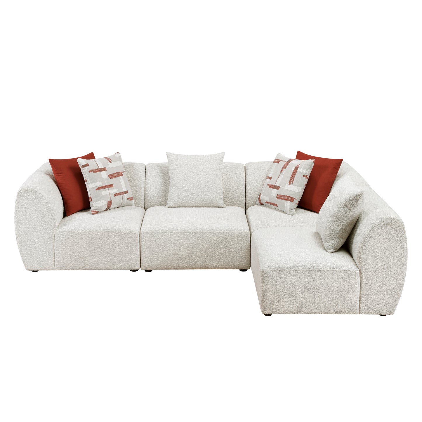9669CN*42CR2AC - (4)4-Piece Modular Sectional