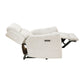 9670BE-1PWH - Power Reclining Chair with Power Headrest, Hidden Arms Cup Holders and Charging Ports