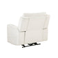 9670BE-1PWH - Power Reclining Chair with Power Headrest, Hidden Arms Cup Holders and Charging Ports