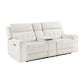 9670BE*2PWH - 2pc Set: Sofa, Love (Power)