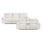 9670BE*2PWH - 2pc Set: Sofa, Love (Power)