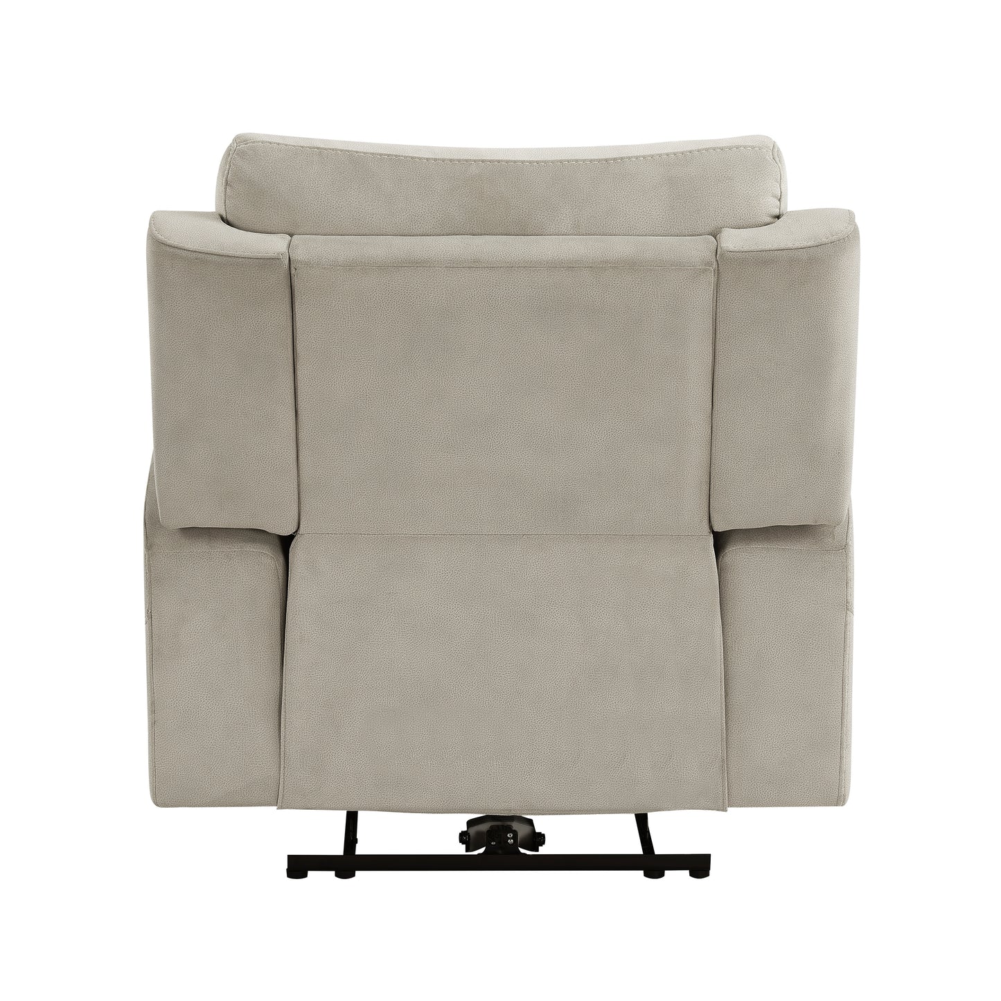 9670TP-1PWH - Power Reclining Chair with Power Headrest, Hidden Arms Cup Holders and Charging Ports