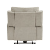 9670TP-1PWH - Power Reclining Chair with Power Headrest, Hidden Arms Cup Holders and Charging Ports